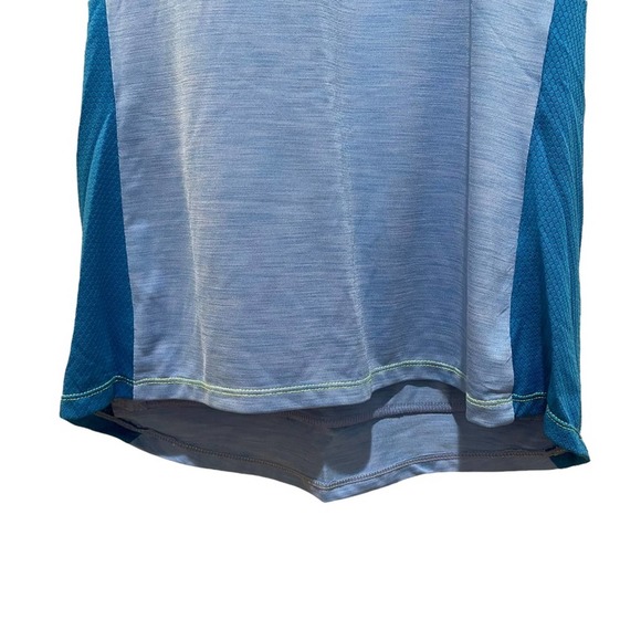 Moxie Cycling T Back Tank Top Azure Blue Size Small - Picture 4 of 8